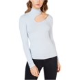 thumbnail image 1 of Guess Blusa con corte floral para mujer, azul, pequeña Guess  Pull-over, 1 of 2