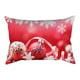 thumbnail image 1 of Fiudx Ofertas Flash Del Día Solo En Línea Funda De Almohada De Algodón, Funda De Cojín De Lino, Decoración Del Hogar De Feliz Navidad, 1 of 2