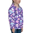 thumbnail image 3 of Daiia Skull mushroom colorful for Boys Fashion Hoodies & Sweatshirts with Kangaroo Pocket,Hooded Sweatshirt for Kid, Breathable& Moisture Wicking-X-Large, 3 of 6