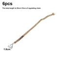 thumbnail image 2 of Women's Replacement Bra Strap Rhinestone Invisible Elastic Adjustable Removable Shoulder Straps Tops Dress Decoration Multi Color, 2 of 5
