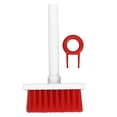 thumbnail image 1 of Keyboard Brush, Separate Structure Cleaning Brush Pen Metal Nib  For Mobile Phones For Computers White Red, 1 of 8