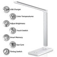 thumbnail image 2 of Novashion 36cm LED Adjustable Desk Lamp with USB Charging 5 Lighting Modes Eye Care, 2 of 10