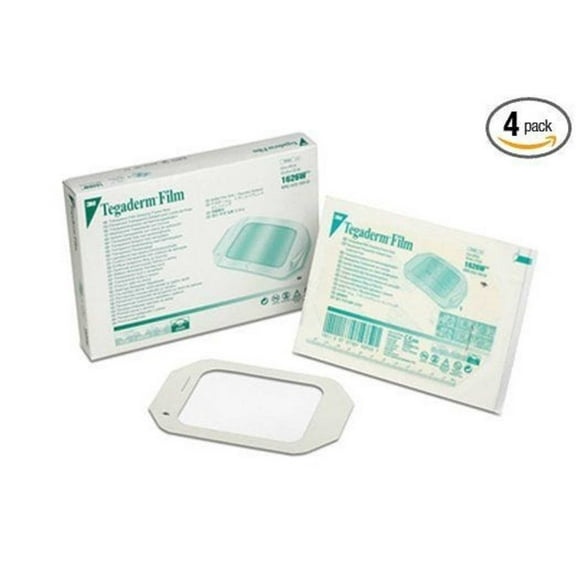 Tegaderm Stretch Gauze Bandage 4" x 4 3/4" Box of 4