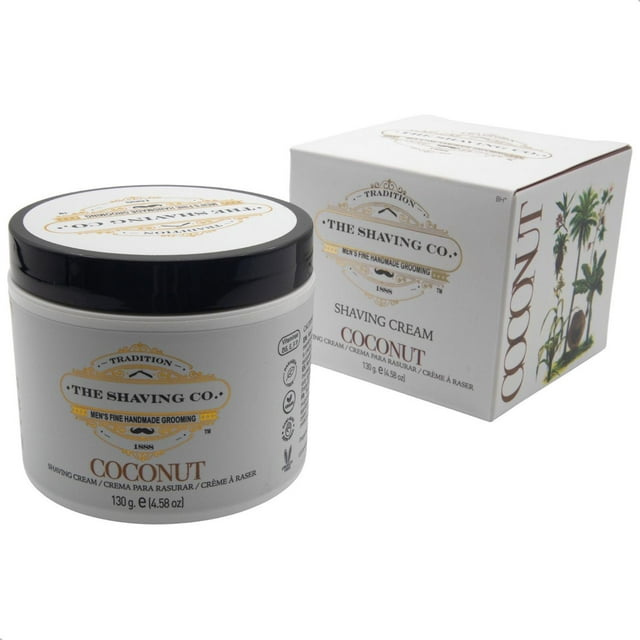 The Shaving Co Crema Para Afeitar Coco Shaving Cream 130 Gr amarillo 1