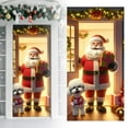 thumbnail image 1 of Custom Printed Door Curtains Fabric Hanging Tapestry Polyester Durable Color Vibrant Graceful Drape Easy Installation with Rod Pocket Hooks for Home Room Divider Privacy Screen Indoor Outdoor, 1 of 6