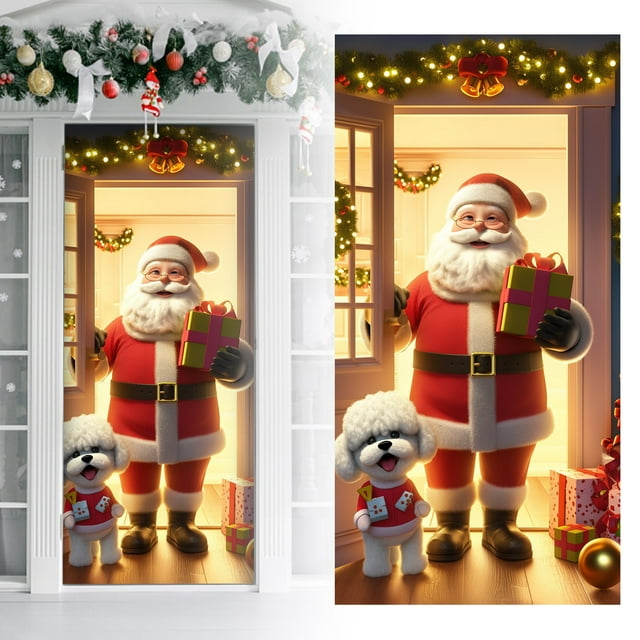 Custom Printed Door Curtains Fabric Hanging Tapestry Polyester Durable Color Vibrant Graceful Drape Easy Installation with Rod Pocket Hooks for Home Room Divider Privacy Screen Indoor Outdoor