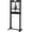 12T| All black, variant on 12 T Hydraulic Press, H-Frame Bearing Press, Adjustable Working Table Height, Strong Load Capacity, for Car Repair Garage