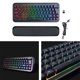 thumbnail image 4 of de Mecánico ámbrico RGB 63 Teclas And de Juego Portátil de Plástico ABS para Accesorios de Juego Estudio Gamer Mujer Negro Macarena teclado mecánico, 4 of 7
