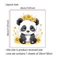 thumbnail image 2 of jovati Toilet Sticker Cartoons Pandas Pvc Toilet Decoration Sticker, 2 of 6
