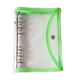 thumbnail image 2 of RuiJiao Transparent PVC Loose-Leaf Binder - Perfect for Travel Expense Tracking, Durable and Reusable, Ideal for Organizing Receipts and Notes, 2 of 4