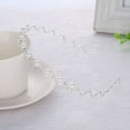 thumbnail image 6 of SPRING PARK 1PC Fashion Faux Pearl Crystal Hair Hoop Womens Pearls Wave Headband, 6 of 7