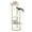 Beige, variant on Amkui Multi-Level Cat Tree, Cat Tower Durable Sisal-Covered Scratching Posts,Cozy Caves,Condo,Dangling Ball,Jumping Platform for Cats Play &Sleep,Pet House