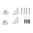 thumbnail image 4 of Soporte de pared para tableta universal, fácil de instalar, versátil, de alta confiabilidad, paquete de 4 Blanco, 4 of 9