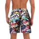 thumbnail image 2 of Pantalones cortos de tabla para hombre, traje de baño de secado rápido, fiesta de vacaciones en la playa, Bermudas, pantalones grandes de natación brillar Electrónica, 2 of 5