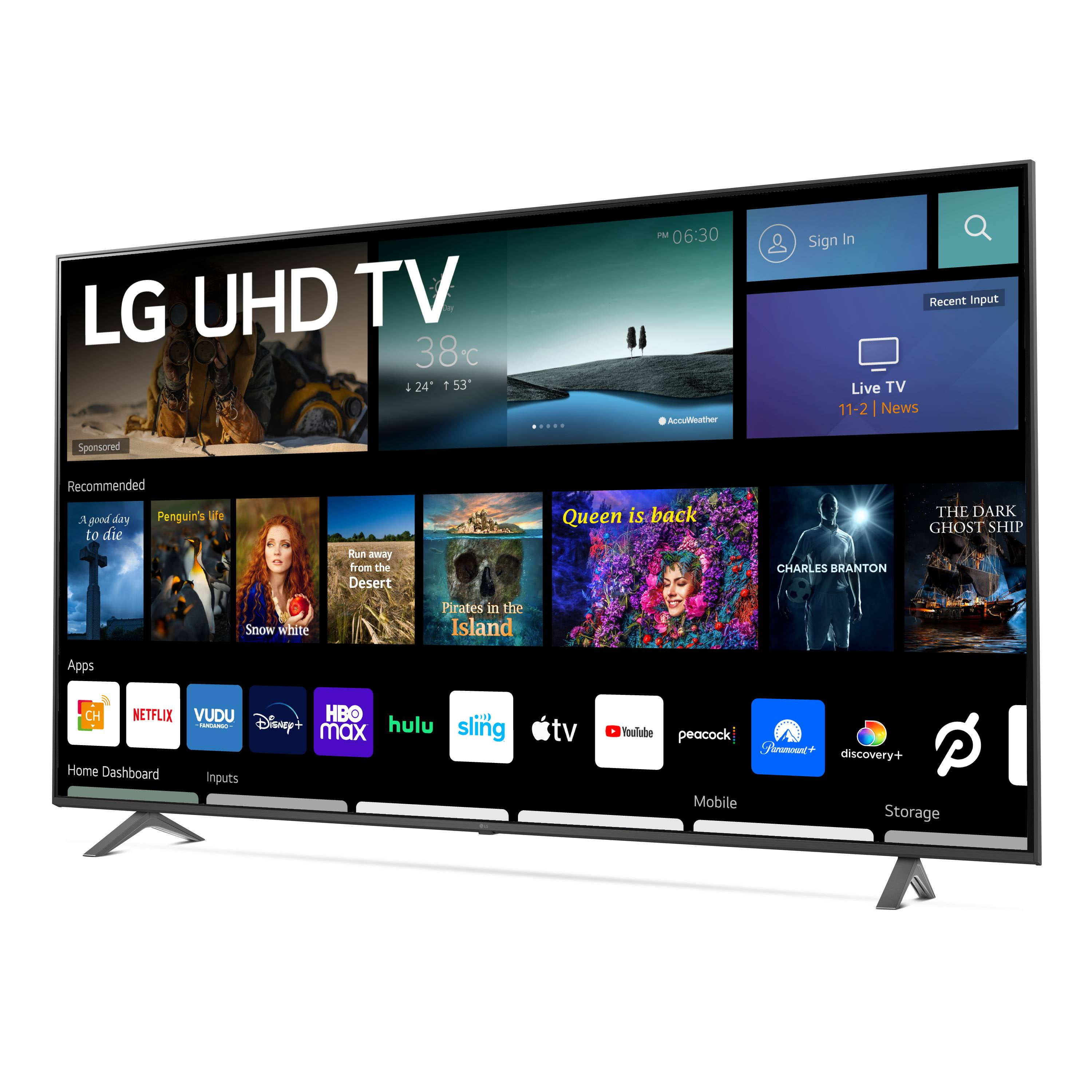 LG 75" Class 4K UHD Smart TV - 75UQ7070ZUD - Walmart.com