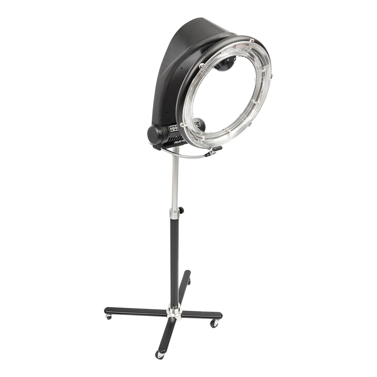 1 PCS Black Professional Orbiting Rotating Hair Dryer, Freestanding Hair Dryer, Multifunctional Hair Dryer, 1000W 110V
