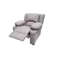 thumbnail image 1 of Reclinable Sheraton, Suede Plata, Tu Espacio Muebles. Tu Espacio Muebles Sillón Reclinable Sheraton, 1 of 4
