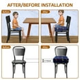 thumbnail image 5 of Dznils Toddler Booster Seat for Dining Table, with Safety Buckles, Non-Slip Bottom, Blue Car, 5 of 11