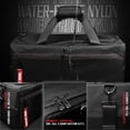 thumbnail image 3 of Sneaker Bag for Travel/Sneakerhead gift/Outdoor Sports Bag/Gym Bag /, A Multi-functional Travel Duffel Bag with 3 Adjustable Dividers, & Shoulder Strap,Made of Nylon, by Krone Kalpasmos-Black, 3 of 6