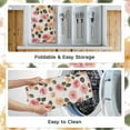 thumbnail image 6 of FRESHMINT Printed Dish Drying Mats for Kitchen Counter 2 Pack Absorbent Reversible Drying Mats Microfiber Kitchen Countertop Protector Dishes Drying Pad Extra Large 18"x16" Dish Mat (Floral), 6 of 8