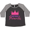 thumbnail image 3 of Inktastic Birthday Princess, Little Princess, Crown, Stars Women's Plus Size T-Shirt, 3 of 5