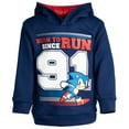 thumbnail image 3 of SEGA Sonic The Hedgehog Fleece Athletic Pullover Hoodie Toddler to Big Kid, 3 of 5
