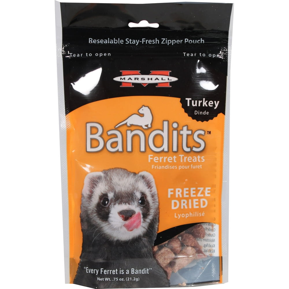 FERRET TREATS FD TURKEY .75OZ