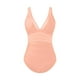 thumbnail image 4 of Conjunto de bikini liso sin mangas para mujer, traje de baño push-up acolchado, ropa de playa, traje de baño de poliéster, 4 of 4