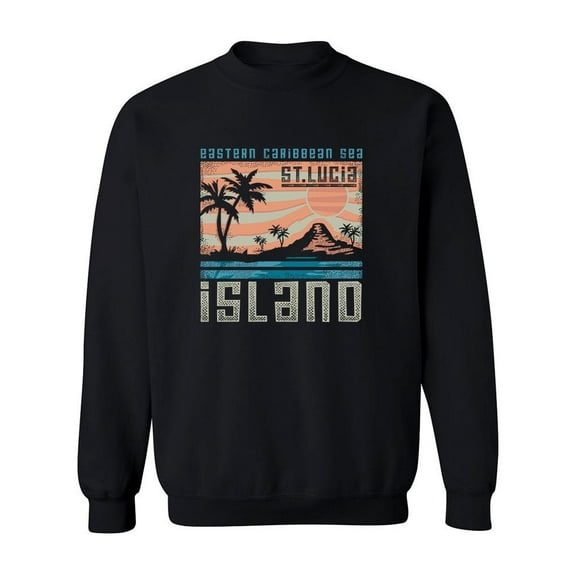 Eastern Caribbean Sea Sweatshirt Men -Image by Shutterstock, Male Small