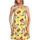 thumbnail image 1 of Disketp Pineapples Sharks In Hawaiian para Vestido sin Mangas para Mujeres, Vestidos de Verano para Mujeres, Casual y Holgado para la Playa, 1 of 7