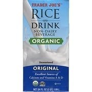 Tj Rice Drink Organic Non-Dairy Beverage 64 Fl Oz