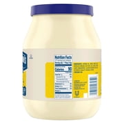 Hellmanns Mayonnaise Real Mayo Gluten-Free Sandwich Spread, Rich in Omega-3 ALA 64 oz