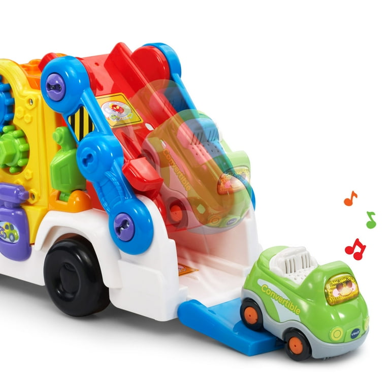 Vtech go go smart hotsell wheels deluxe car carrier