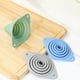 thumbnail image 3 of Pequeño embudo de cocina práctico para limpiar Mini embudos de acero inoxidable Herramienta práctica para transferir líquidos y escurrir Plegable para una variedad de tareas en la cocina, 3 of 7