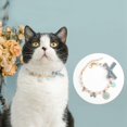 thumbnail image 4 of Collier pour Animaux Faux Perle : Collier Ras du Cou avec Nœud Papillon pour Chiot Collier pour Chat, 4 of 6