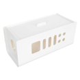 thumbnail image 4 of White HIPS Socket Box for Home Use with Reserved Line Hole and Dust Cover 7.8x5.9x3.1 Inches, 4 of 5