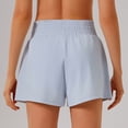thumbnail image 6 of Athletic Running Shorts for Women Summer Casual Elastic High Waist Relaxed Fit Workout Yoga Gym Shorts with Pockets, 6 of 6