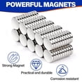 thumbnail image 4 of shiyou-50 Pcs Small Round Magnets, 8x1MM Neodymium Disc Magnet Rare Earth Magnets Strong Magnets Refrigerator Magnets for Crafts Dry Erase Board, Fridge Mini Tiny Disc Magnet for Building Scientific, 4 of 4