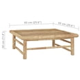 thumbnail image 4 of vidaXL Garden Table 65x65x30 cm Bamboo, 4 of 4