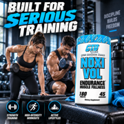 CTD Sports Noxivol 180 Tablets - Nitric Oxide Booster for Strength and Stamina - Enhance Performance