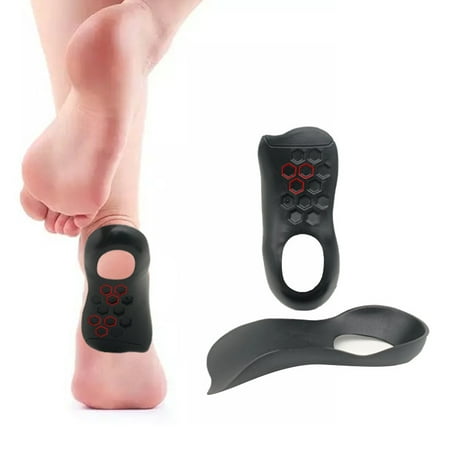 

Plantar Fasciitis 3/4 Length Insoles High Arch Supports Orthotic Insoles Men/Women 2 Pair Flat Feet Over-Pronation Heel Spur Pain Relief Shoe Inserts for Walking Running Sport