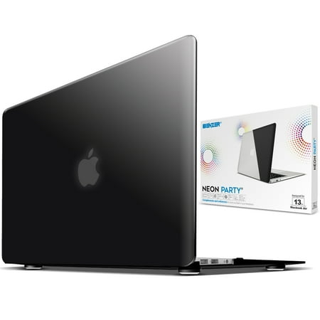 UPC: 0817345026851 | Superior Ibenzer Neon Party Macbook Pro 13 A1706& A1708 Black Case Newest 2016-2018 Release
