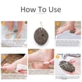 thumbnail image 3 of Lava Pumice Stone For Foot Scrubber, Foot Pumice To Remove Dead Skin (Random Color And Shape), 3 of 8