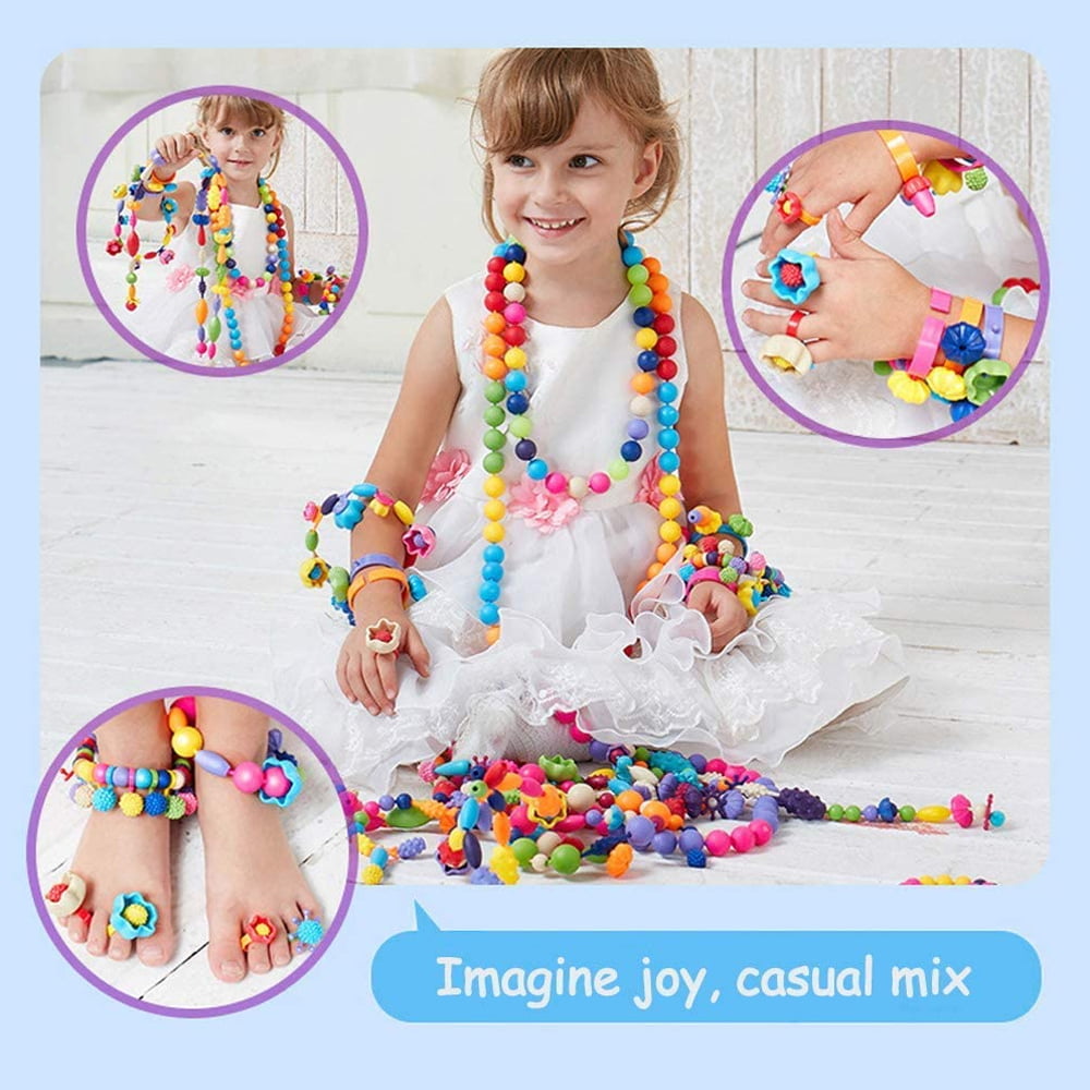 HGYCPP Jewelry Making Kit Beads for Girls Age 7-14 Year Old Toys 