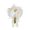 White, variant on S SERENABLE Wedding Bouquet Bridal Bouquet Elegant Artificial Flowers Holding Bouquet for Valentine's Day Bridal Shower Anniversary Party Pink