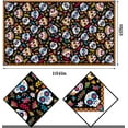 thumbnail image 2 of Dia DE Los Muertos Tablecloth Day of The Dead Sugar Skull Decor Mexican Fiesta Halloween Themed Party Decoration Kitchen Dining Room Table Cloth (60" x 102"), 2 of 4