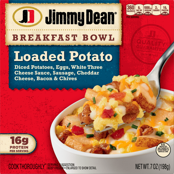 Jimmy Dean® Loaded Potato Breakfast Bowl, 7 oz. - Walmart.com - Walmart.com