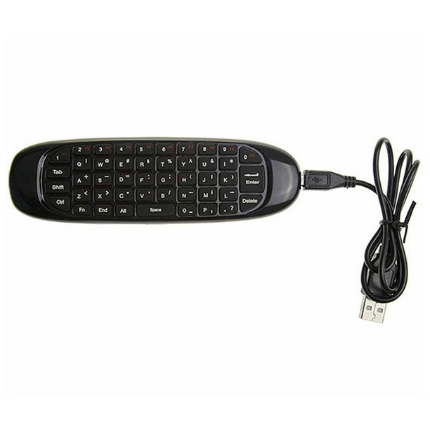 Recargable Wireless Fly Air Mini Mouse Teclado Control remoto para Android Windows Gaming TV BOX PC 2.4GHz Kearding DZ3372-01B