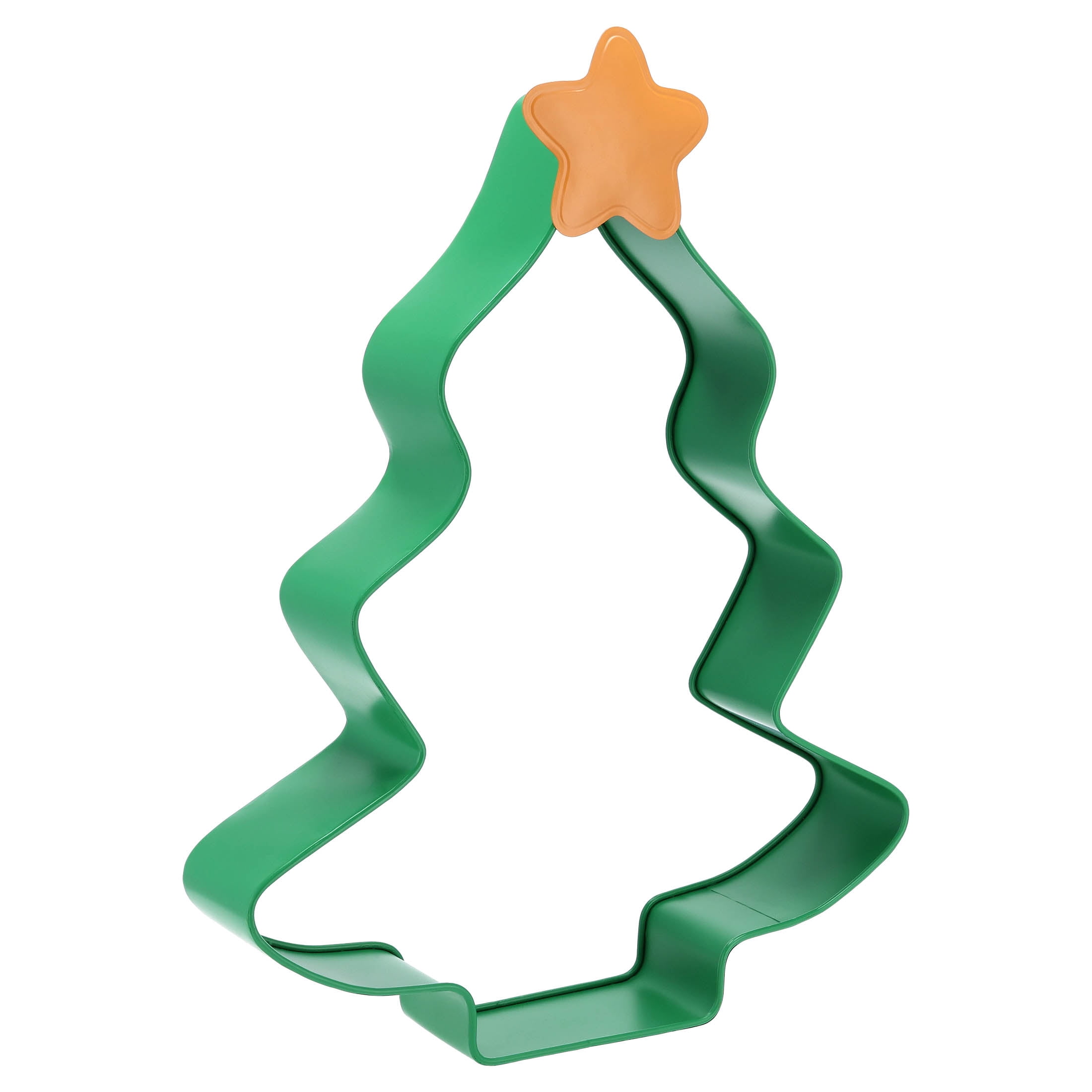 Metal Tree Cookie Cutter Christmas Decoration, Green, 22", by Holiday Time