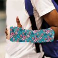 thumbnail image 4 of COEQINE Flower Arm Cast Covers Size S Wrist Elbow Cast Wound Scratcher Covers with A Thumb Hole Breathable Cast and Bandage Protector Stretch Arm Sleeves Gifts for Friends, 4 of 7